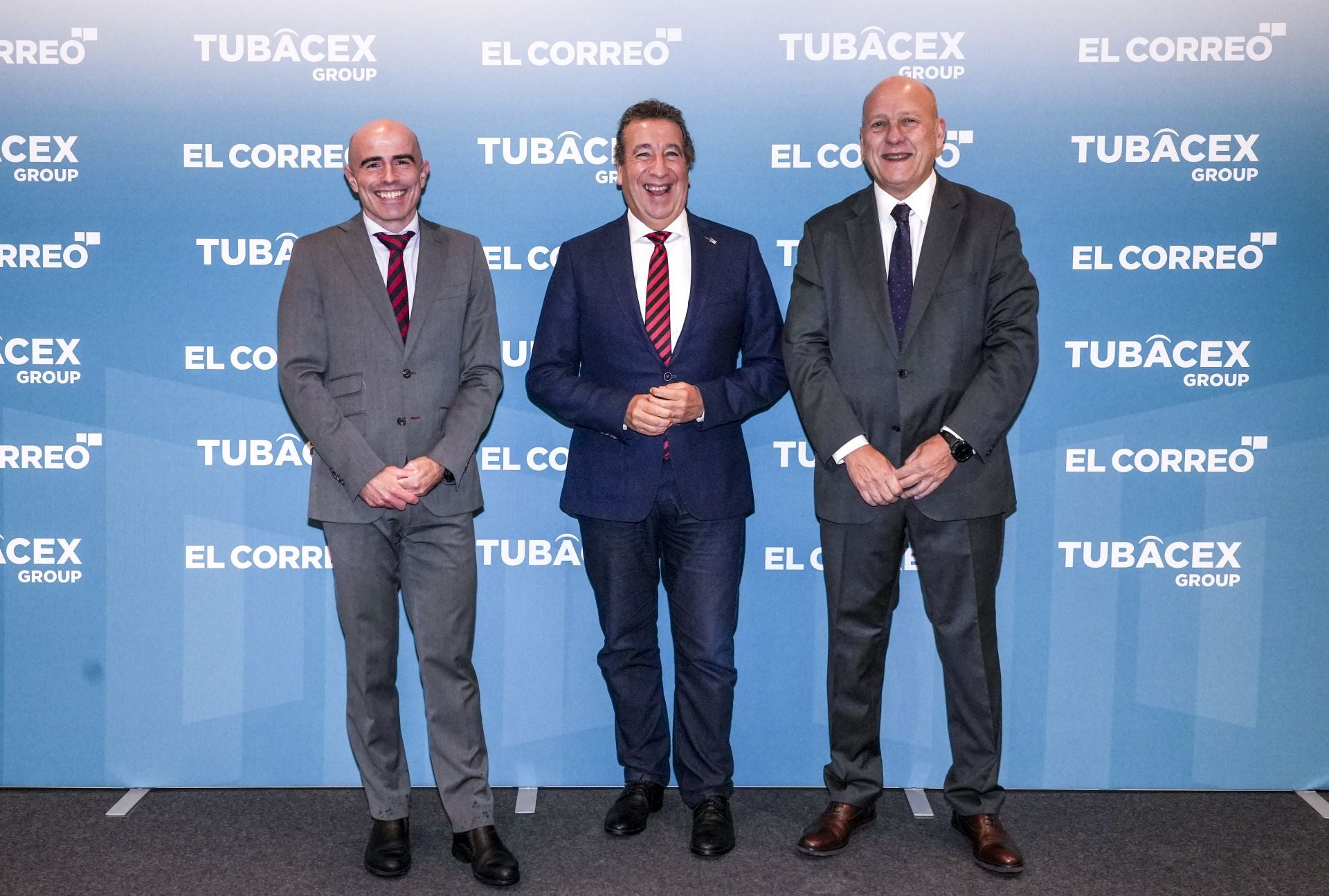 Axier Urresti, Jon Urresti y Asier Atutxa.