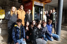 Los jóvenes de Lekeitio se han sumado al proyecto para luchar contra el despilfarro de comida.