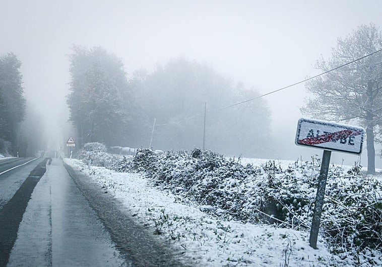 Directo | Llega la nieve a Álava
