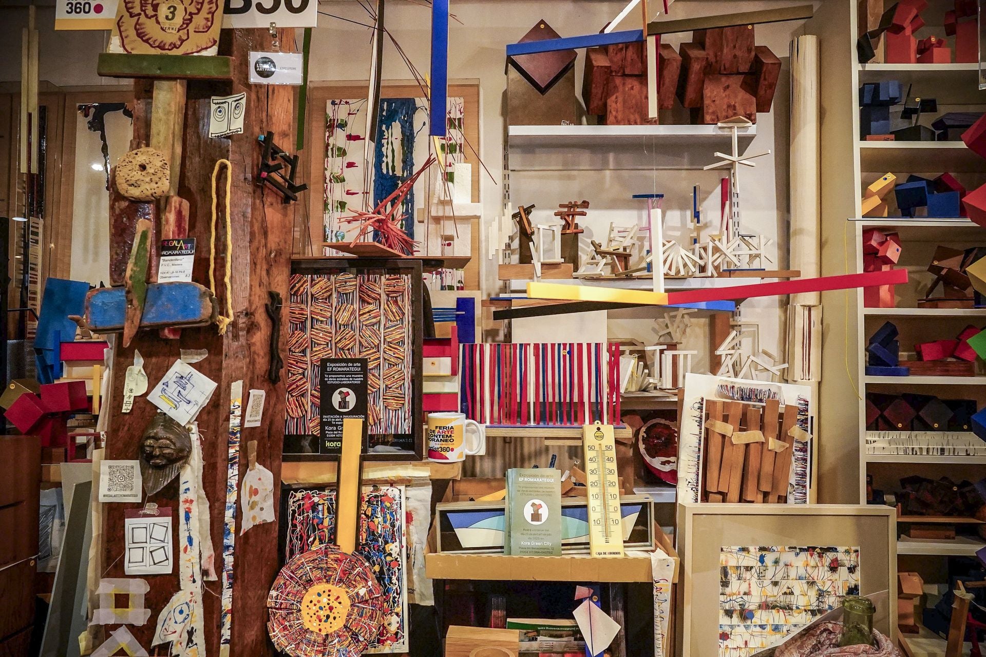 Así es el taller de Romarategui