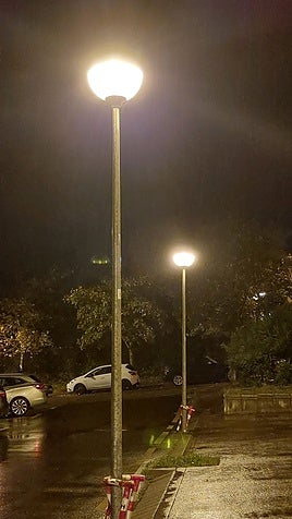 2.000 columnas metálicas recibirán pintura antioxidante para prevenir el desgaste