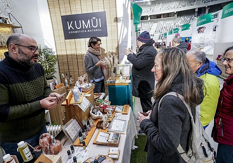 Asistentes a Bioaraba este sábado.