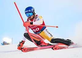 Del Campo tiene entre ceja y ceja estar en los Juegos Olímpicos de Cortina d'Ampezzo que se disputan en febrero.