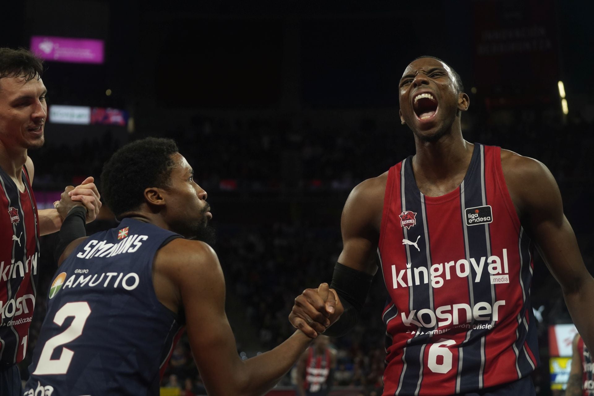 El derbi entre el Baskonia y Surne Bilbao, en fotos