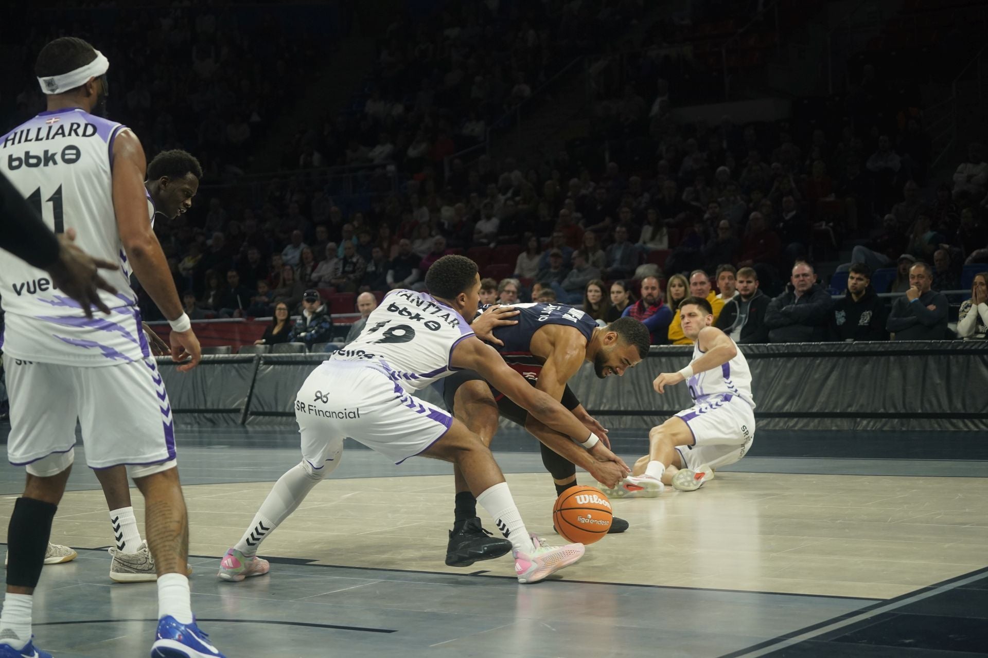El derbi entre el Baskonia y Surne Bilbao, en fotos