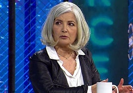 Consuelo Berlanga durante su entrevista en 'El show de Bertín', en Canal Sur.