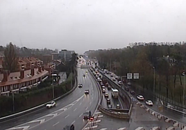 La Avanzada recupera la normalidad después de un par de horas de atascos por dos accidentes