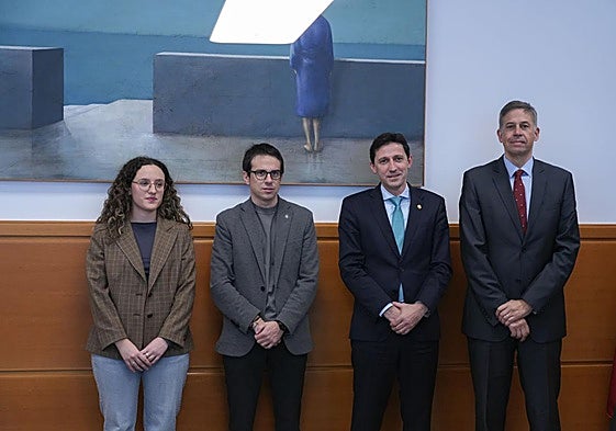 El consejero Noël d'Anjou mantuvo una reunión con EH Bildu la pasada semana.