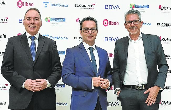 Javier Sedano, Antonio Abel García y José María Fernández.