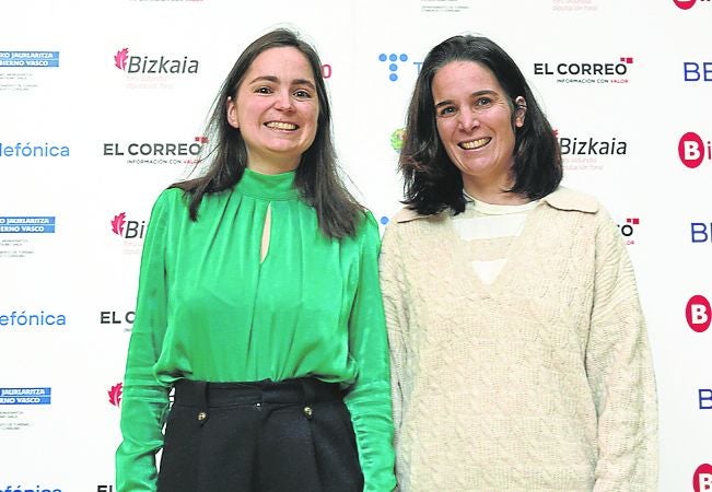 Eider Sánchez y Maider Alberich.