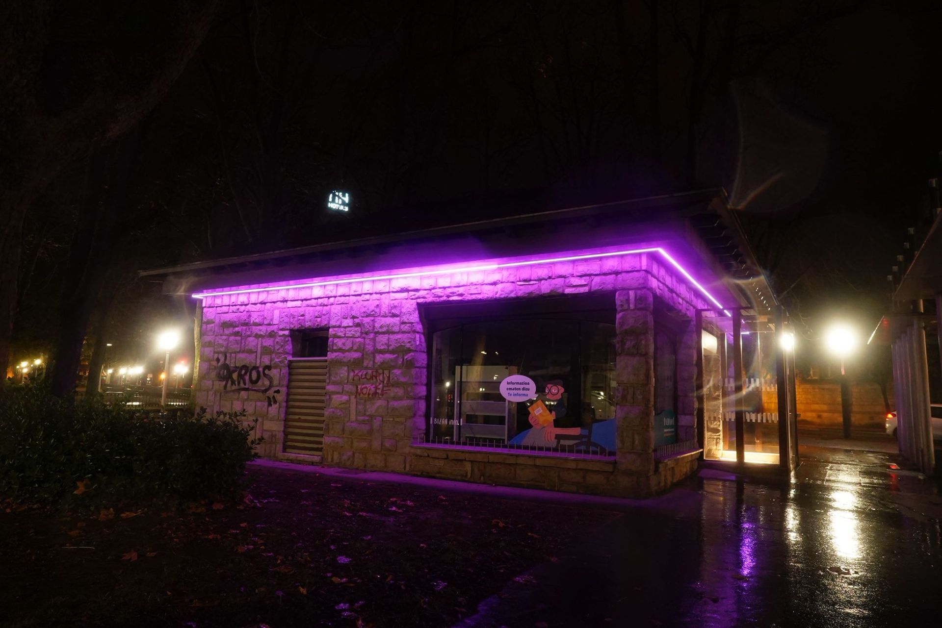 Vitoria se ilumina de morado