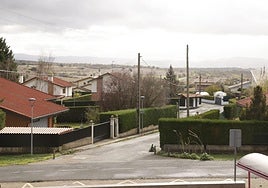 Una calle de la localidad alavesa de Berrikano.