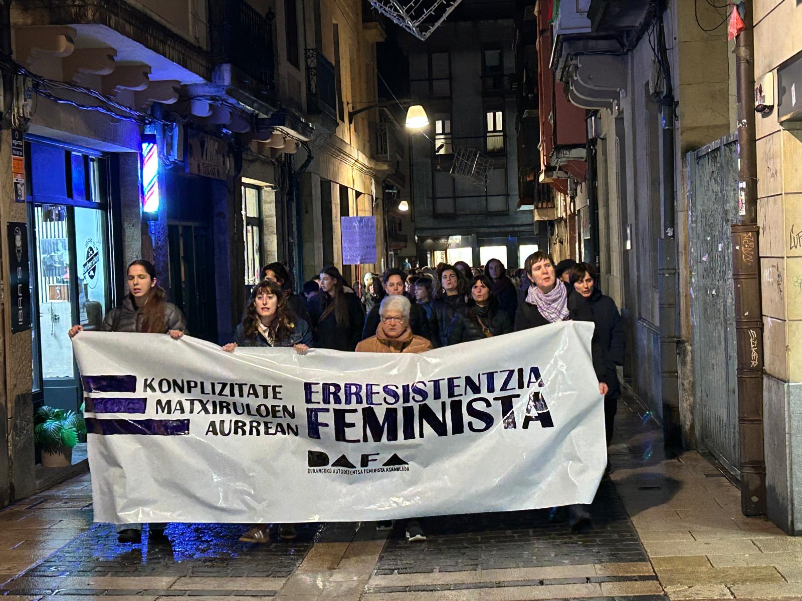 Las movilizaciones recorrieron las calles de la comarca.