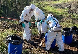 Retirada de lindane en el viejo vertedero de Artxanda