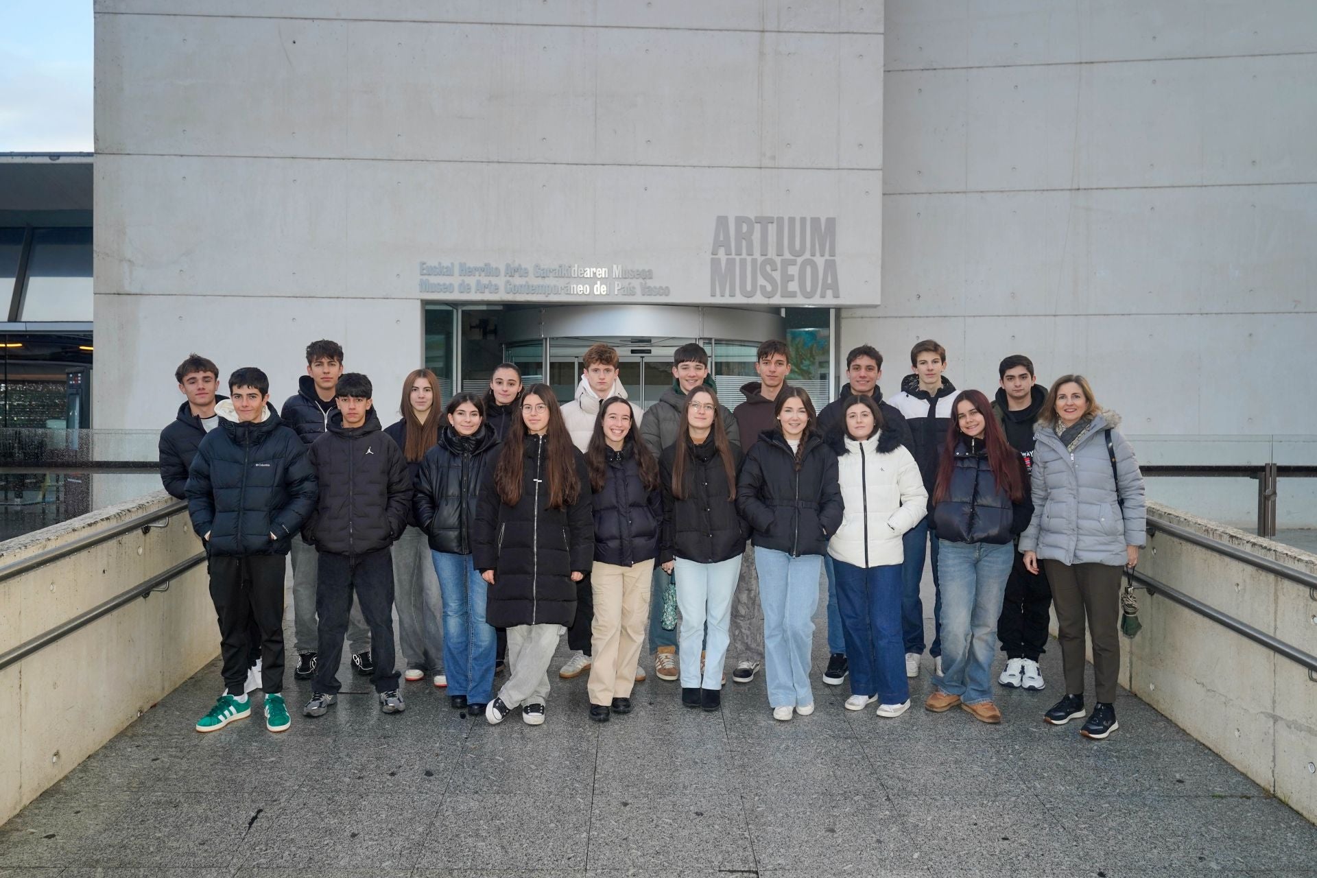 1º de Bachillerato de Economía del Colegio Carmelitas.