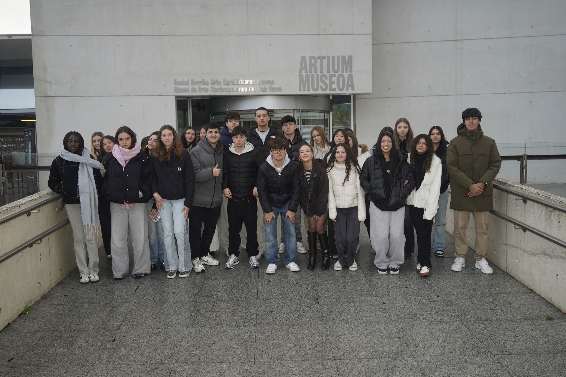 1º de Bachillerato de Economía del Colegio Urkide.