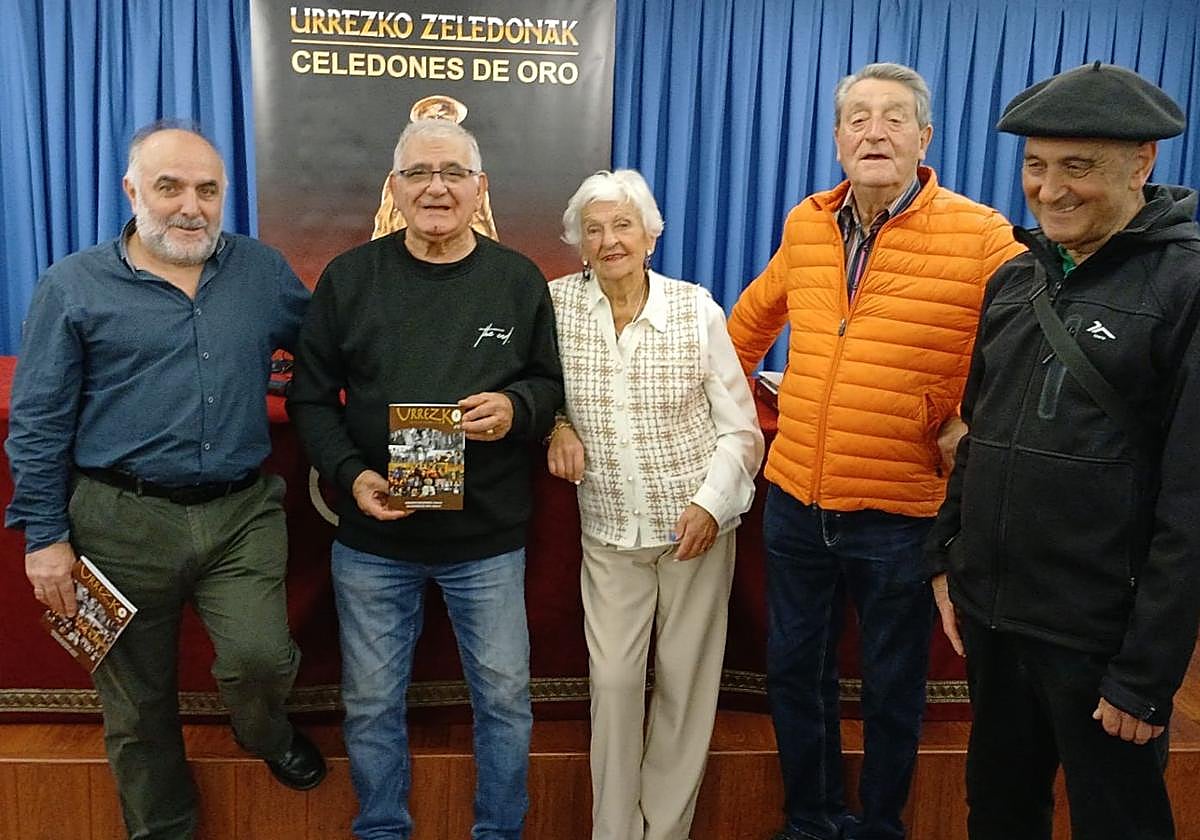 José Antonio Arberas, Eloy González Gavilán, Asun Gorospe, Jesús Moraza y Karlos Aguirre.