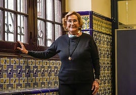 María Teresa Gisbert, considerada la máxima autoridad nacional en materia de menores, ayer jueves en el seminario de la UNED.