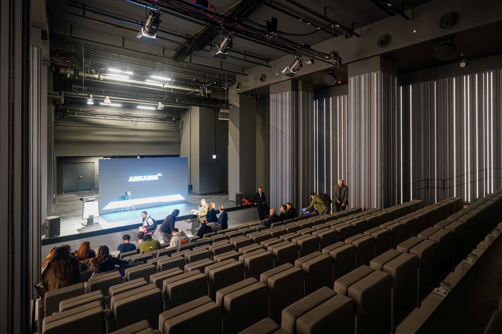 Arkabia, el espacio cultural de la Vital, en imágenes