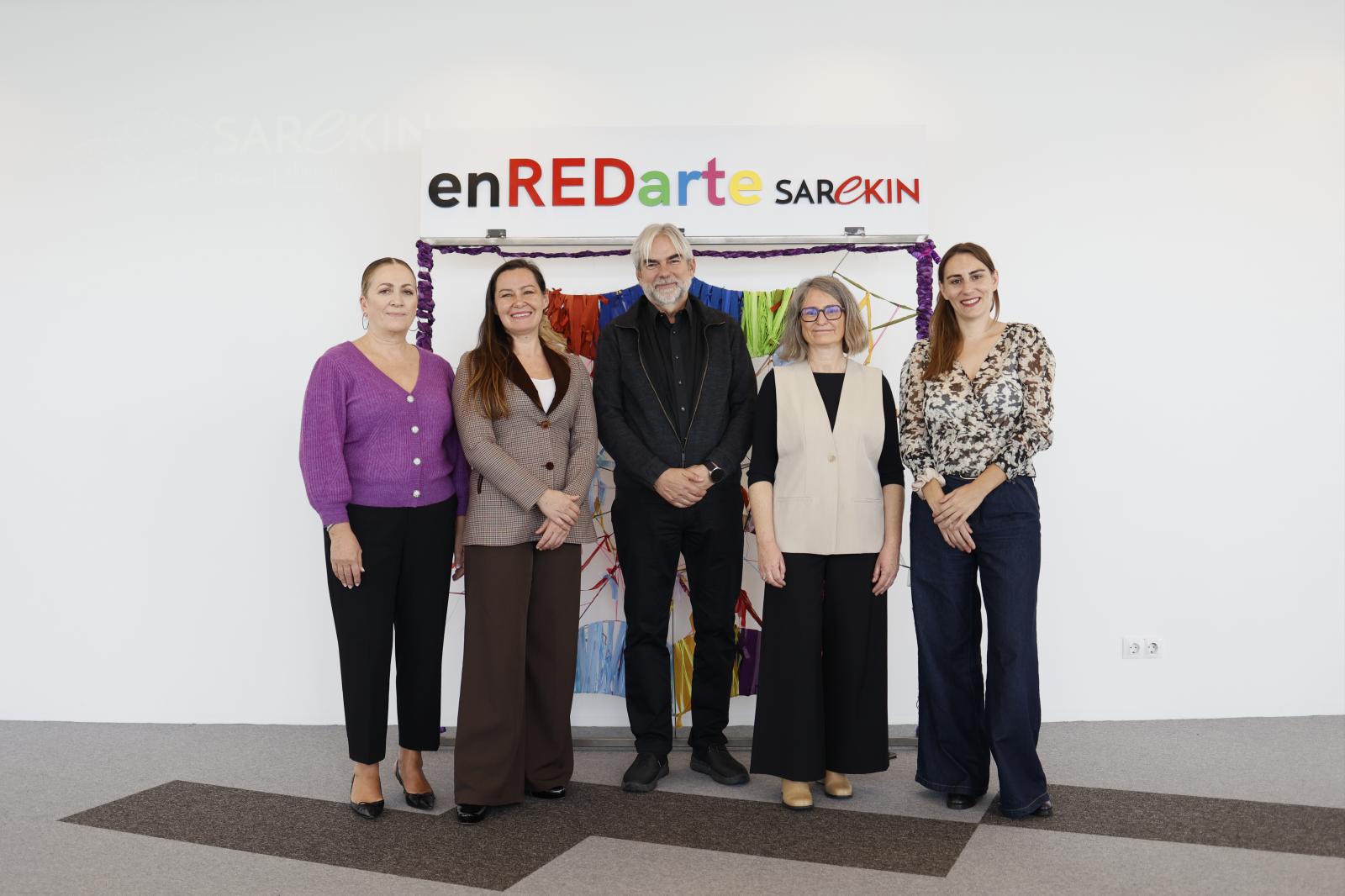 Isabel Muela, María José Becerra, Antonio González, Àngels Pla y Antonella Pugliese.
