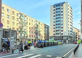 Plaza de los Tres Concejos, en el centro de las reclamaciones.