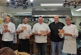 Cocineros que han participado en estas Jornadas han vuelto en este aniversario.