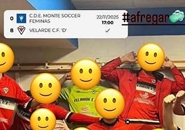 Jugadores de 12 años de un equipo de fútbol cántabro mandan «a fregar» a su rival femenino en redes