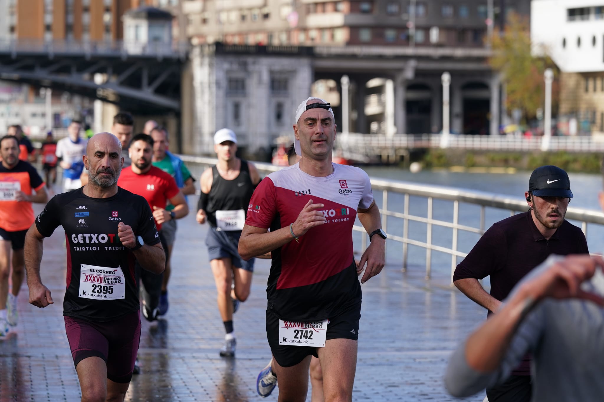 Las imágenes de la &#039;Santurce a Bilbao&#039;