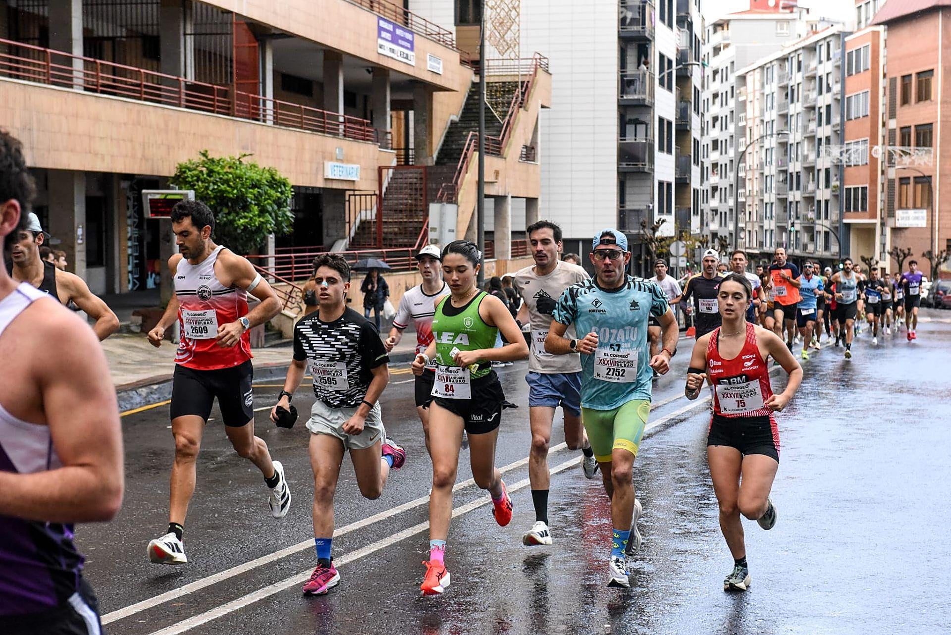 Las imágenes de la &#039;Santurce a Bilbao&#039;