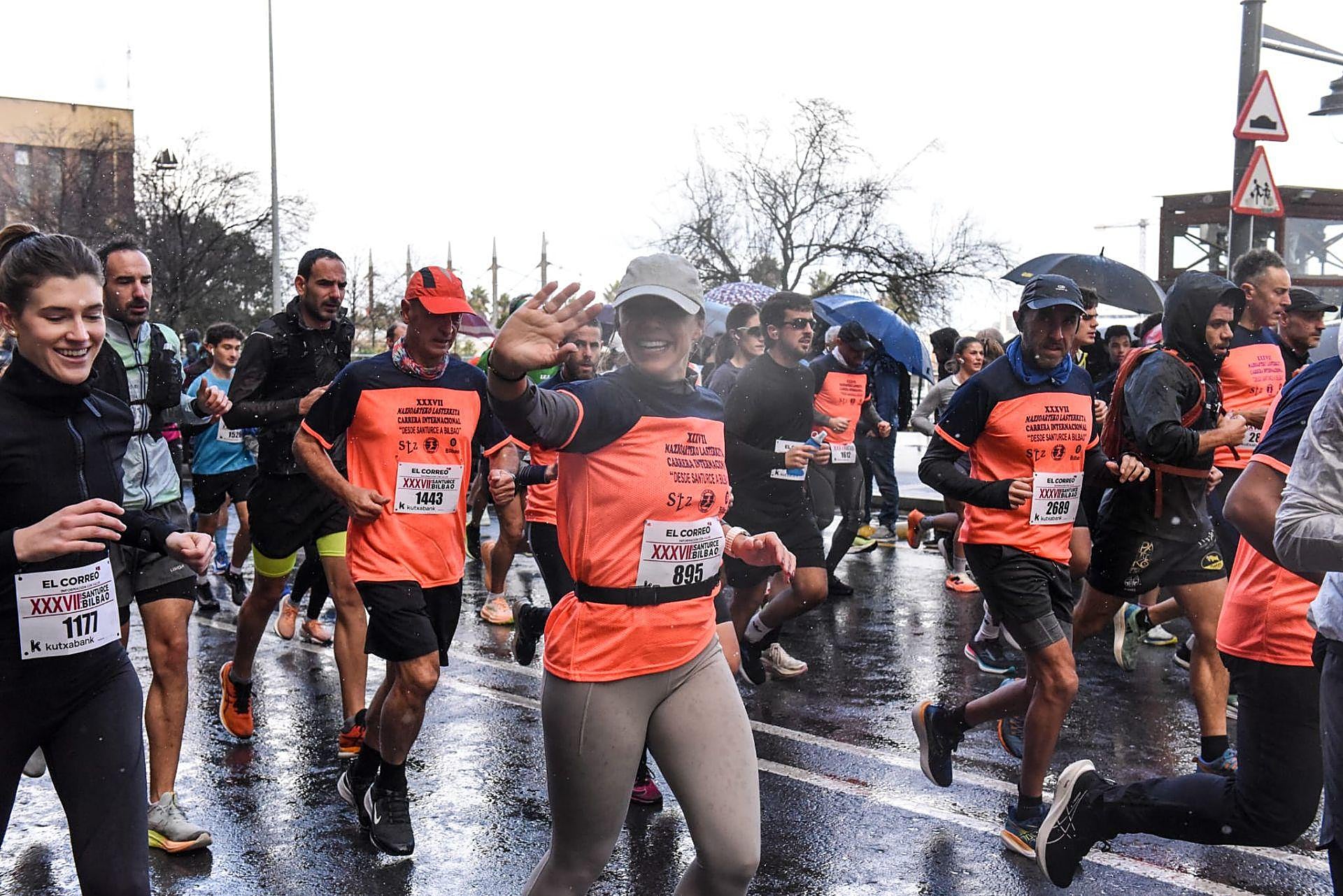 Las imágenes de la &#039;Santurce a Bilbao&#039;