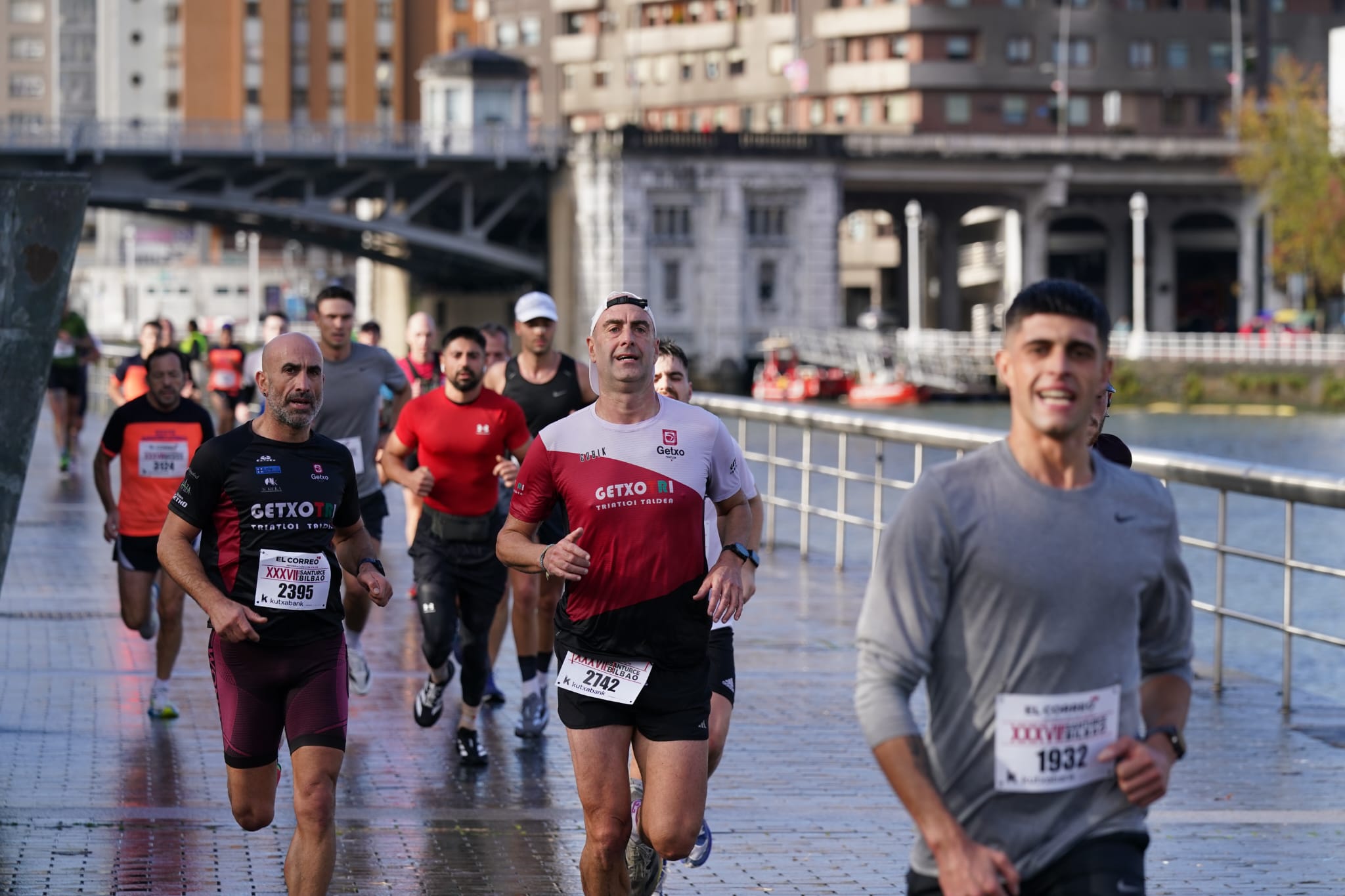 Las imágenes de la &#039;Santurce a Bilbao&#039;