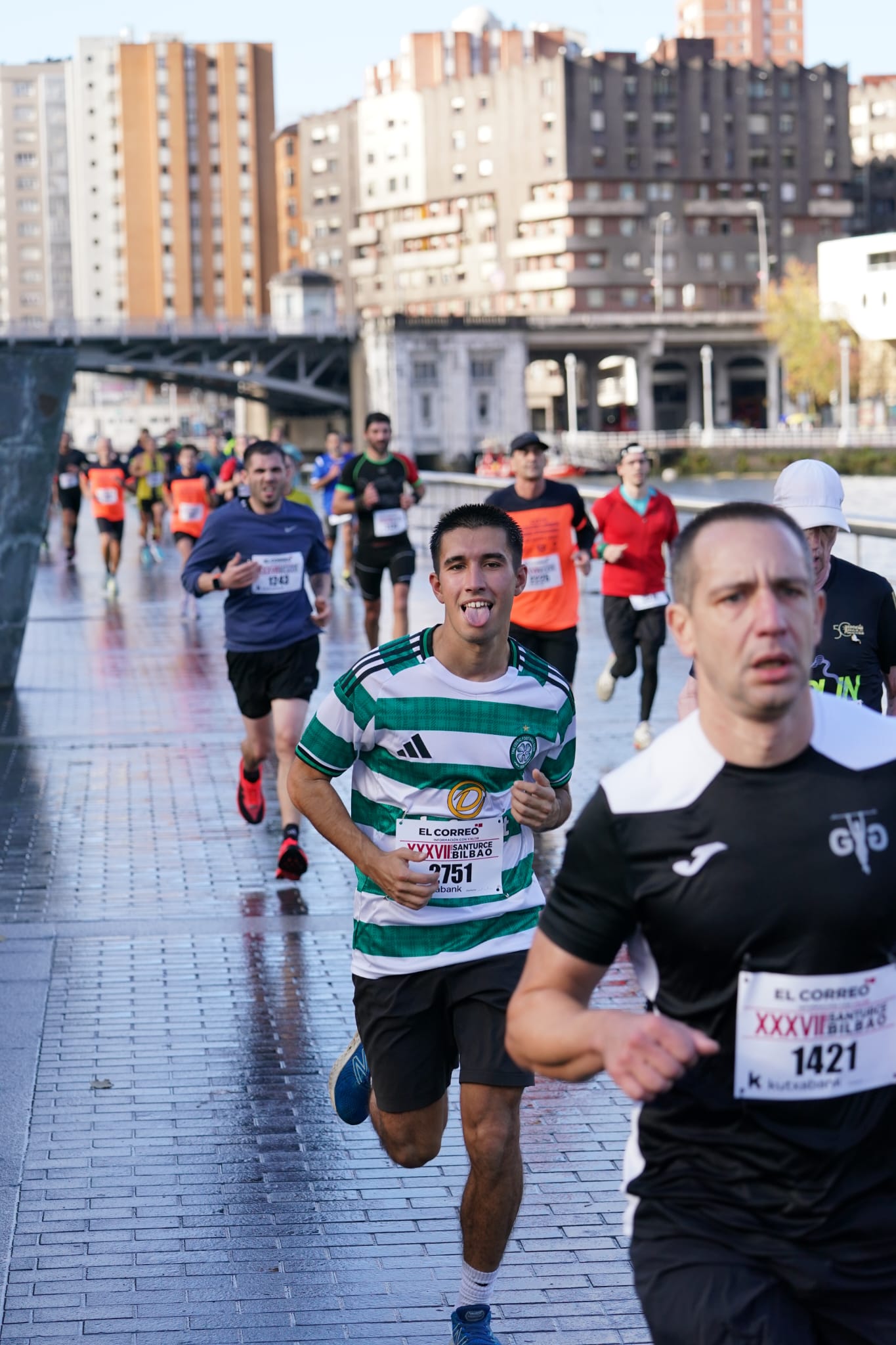 Las imágenes de la &#039;Santurce a Bilbao&#039;