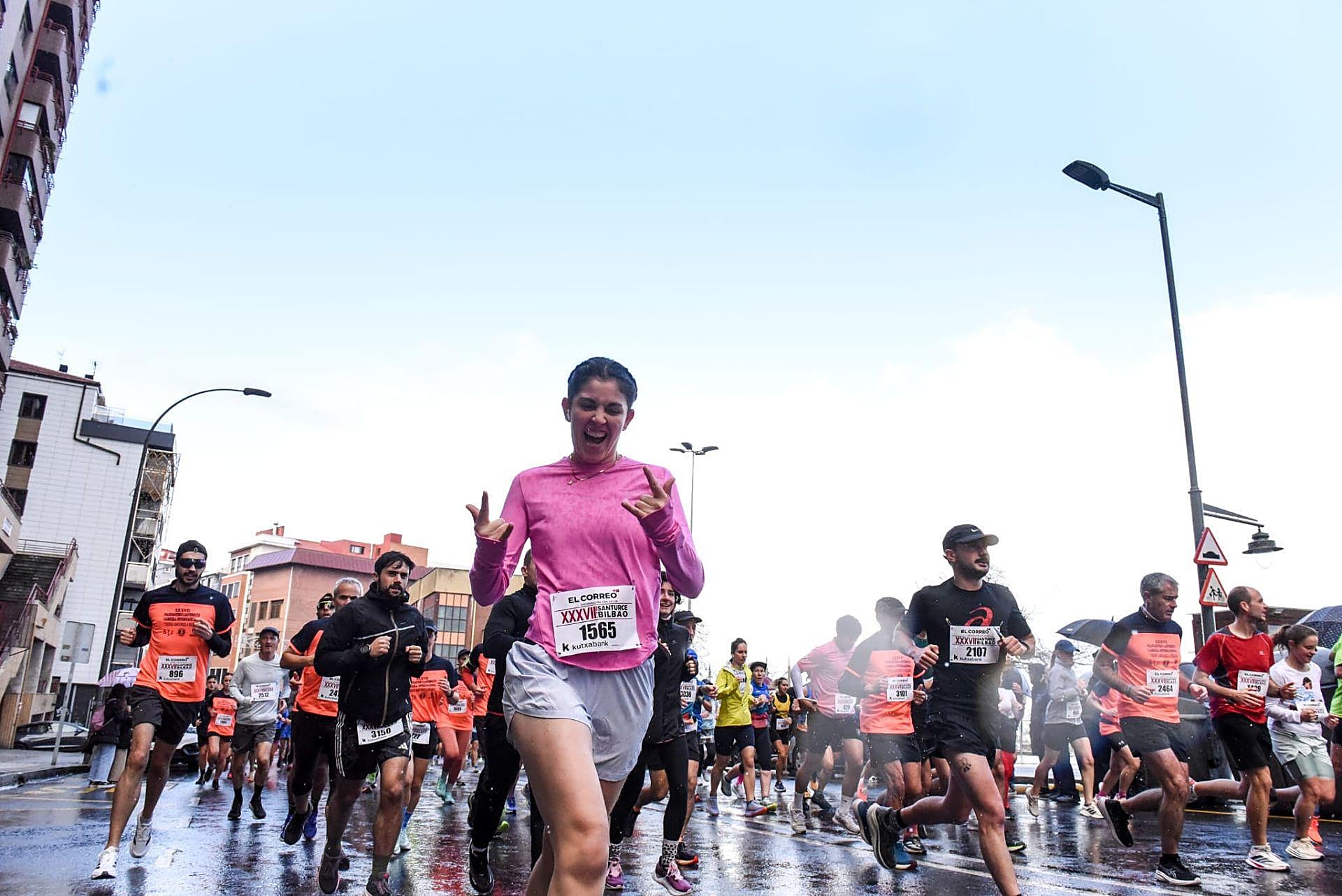 Las imágenes de la &#039;Santurce a Bilbao&#039;