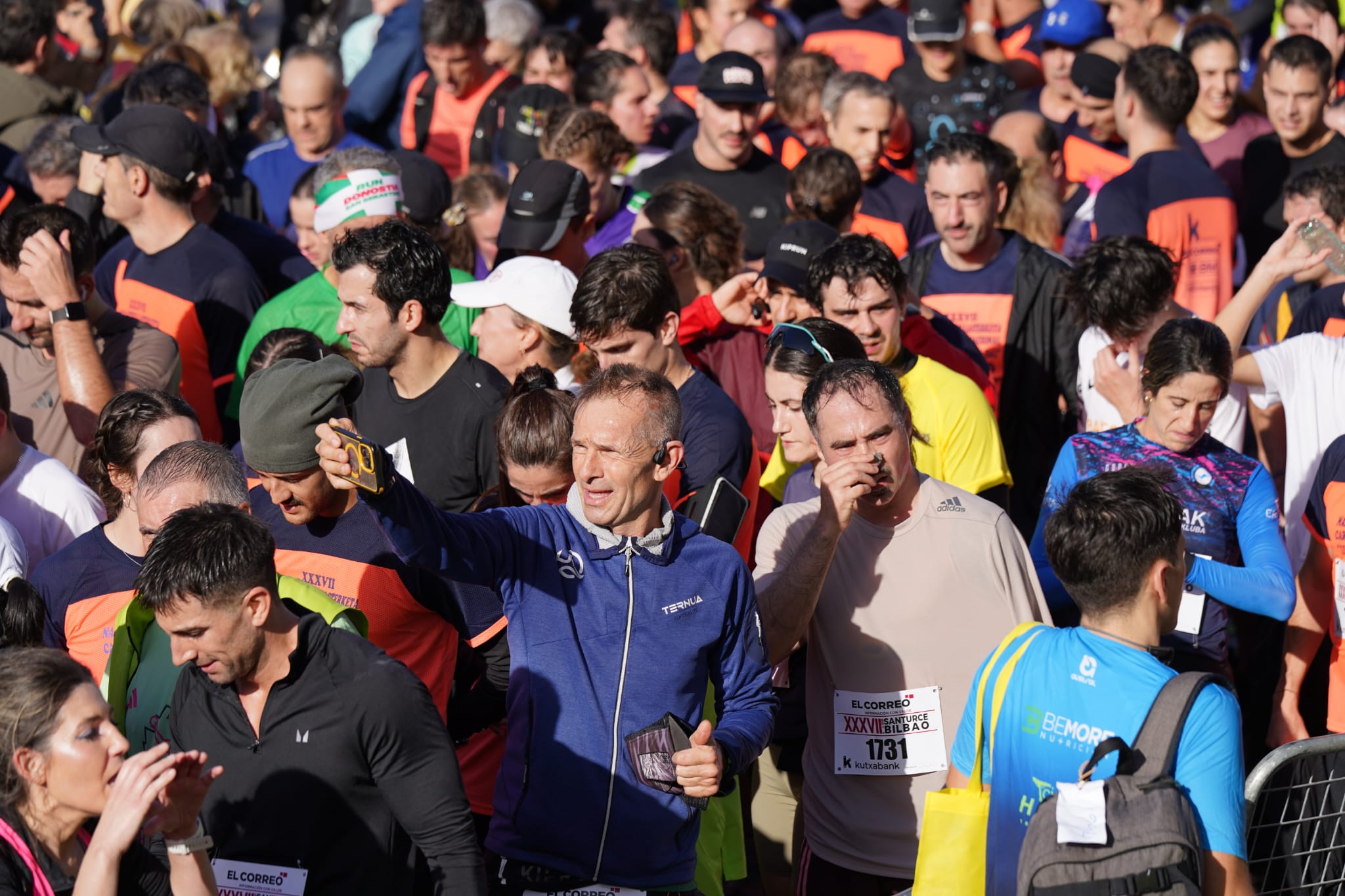 Las imágenes de la &#039;Santurce a Bilbao&#039;