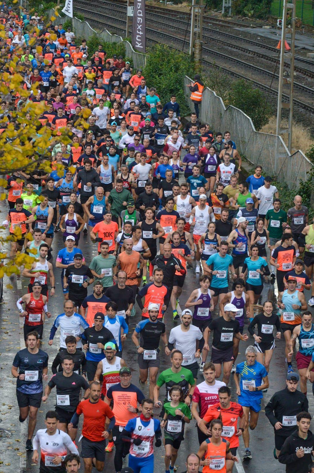 Las imágenes de la &#039;Santurce a Bilbao&#039;