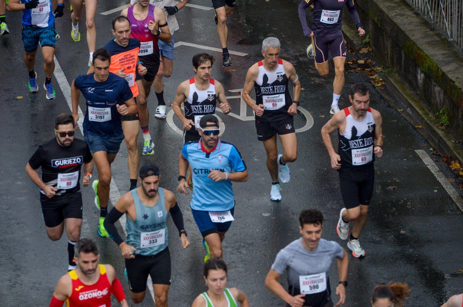 Las imágenes de la &#039;Santurce a Bilbao&#039;