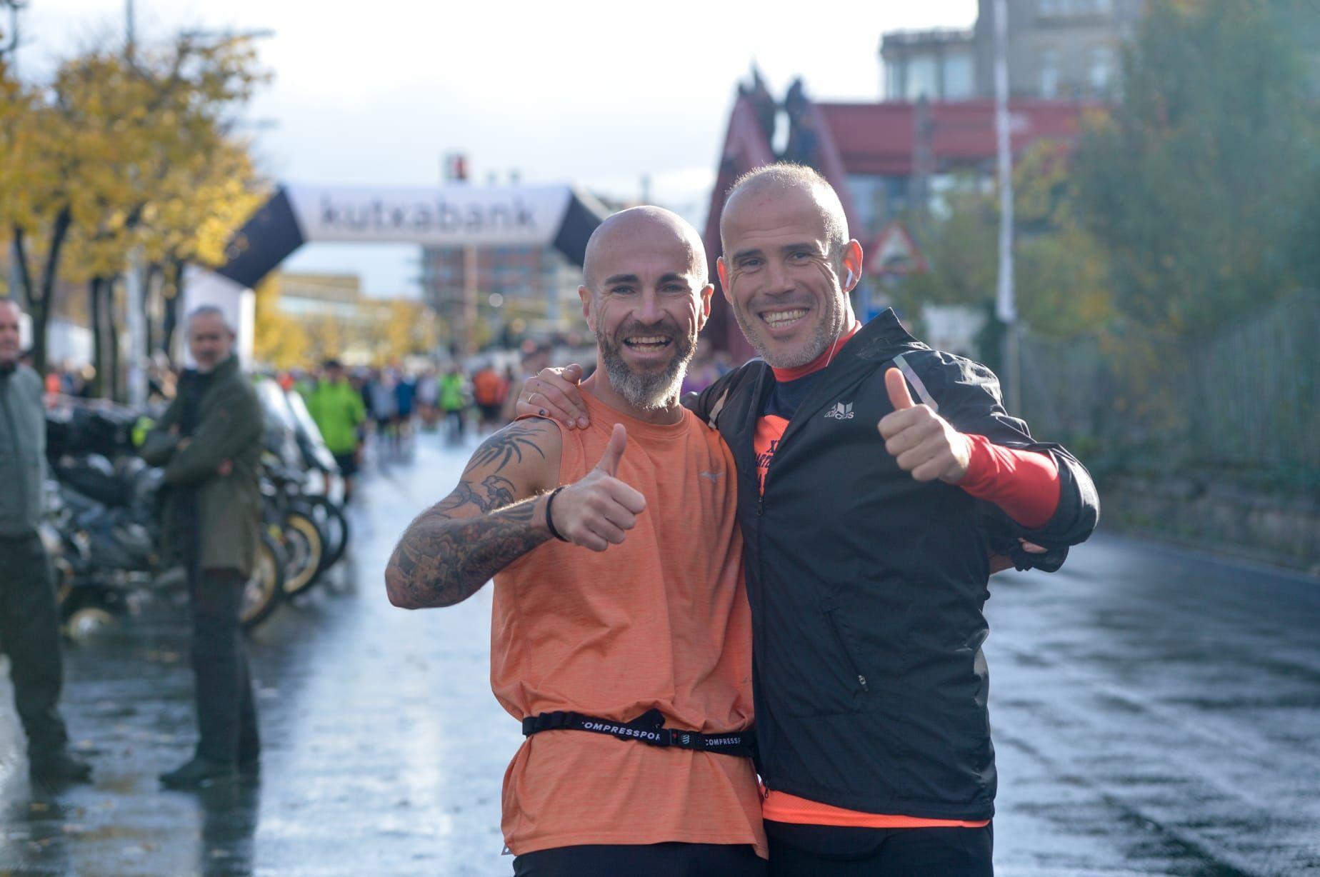 Las imágenes de la &#039;Santurce a Bilbao&#039;