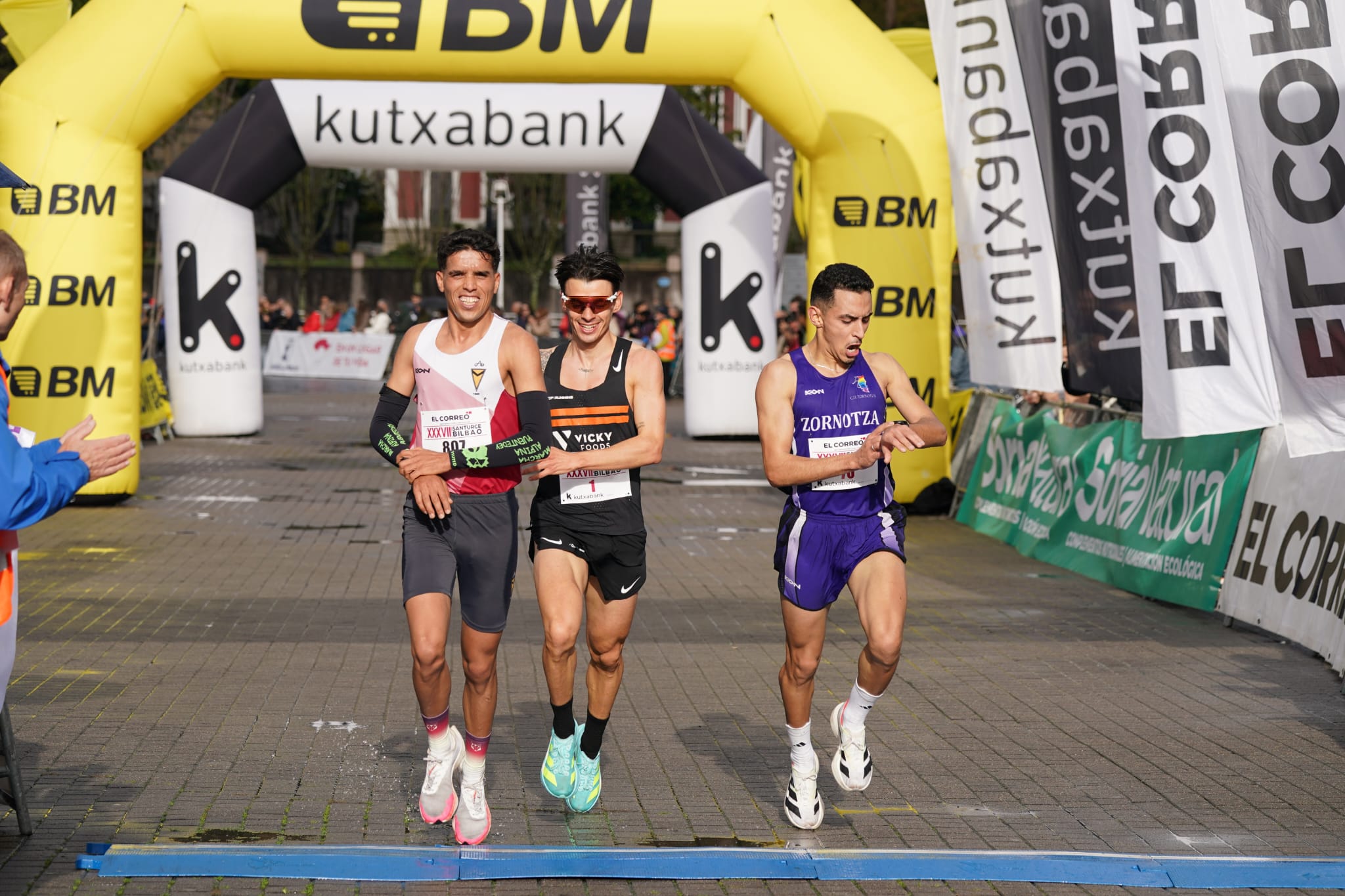 Las imágenes de la &#039;Santurce a Bilbao&#039;