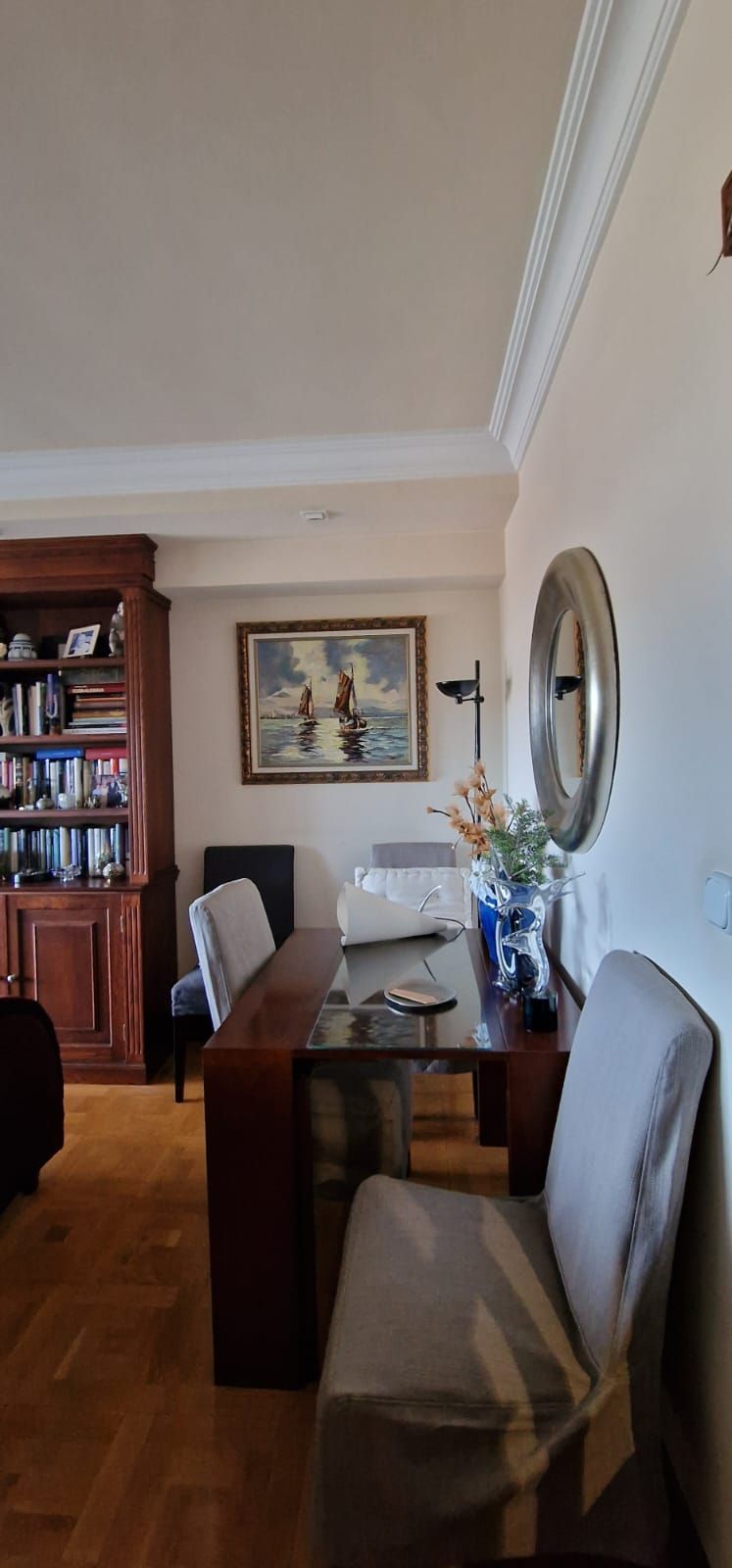 Clásico y moderno a la vez: la transformación de un piso de 110 metros en Getxo