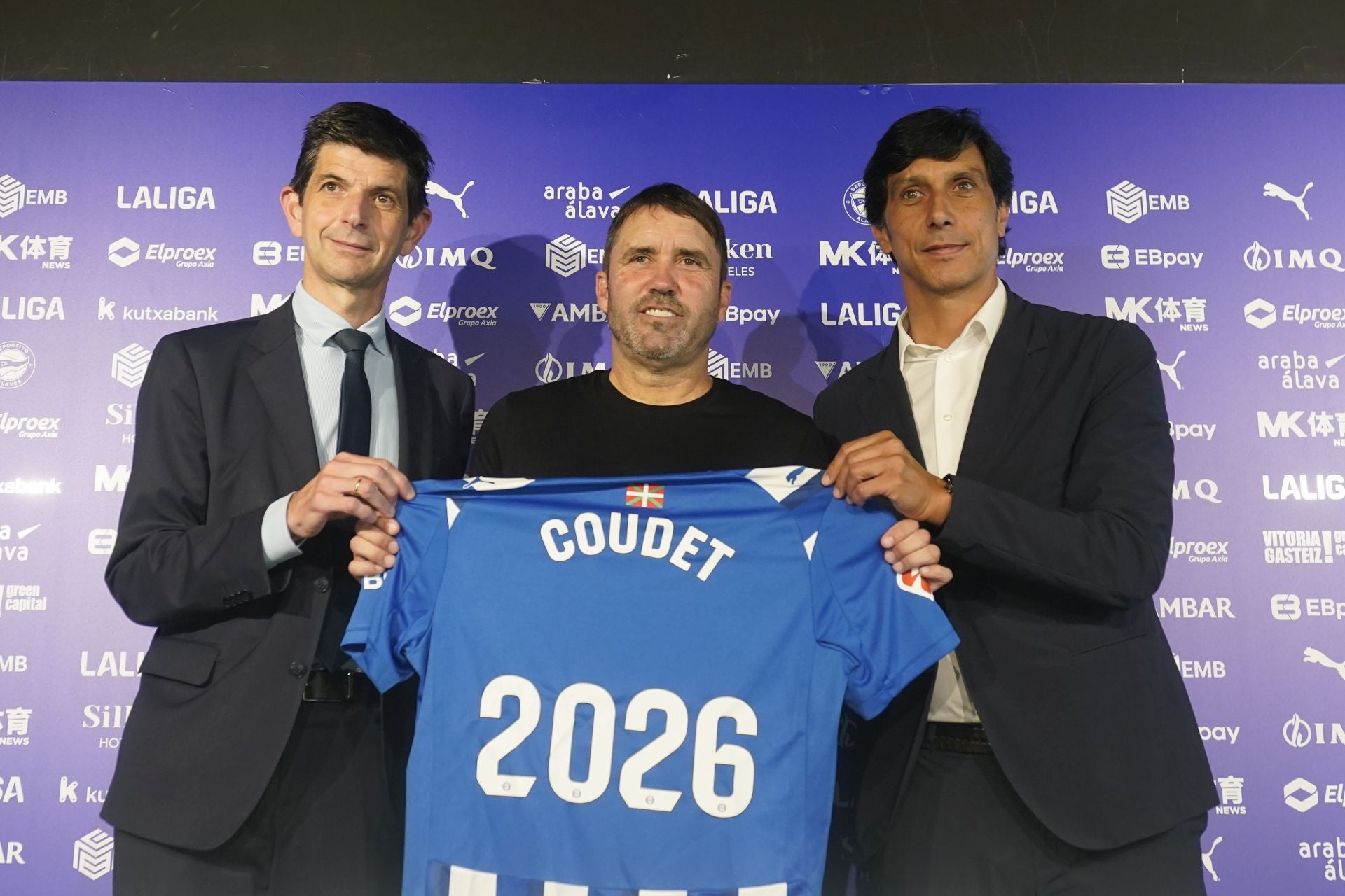 El año de Coudet al frente del Alavés, en imágenes
