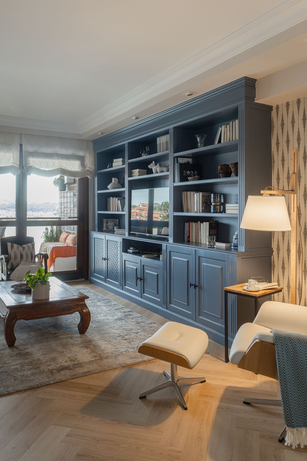 Clásico y moderno a la vez: la transformación de un piso de 110 metros en Getxo