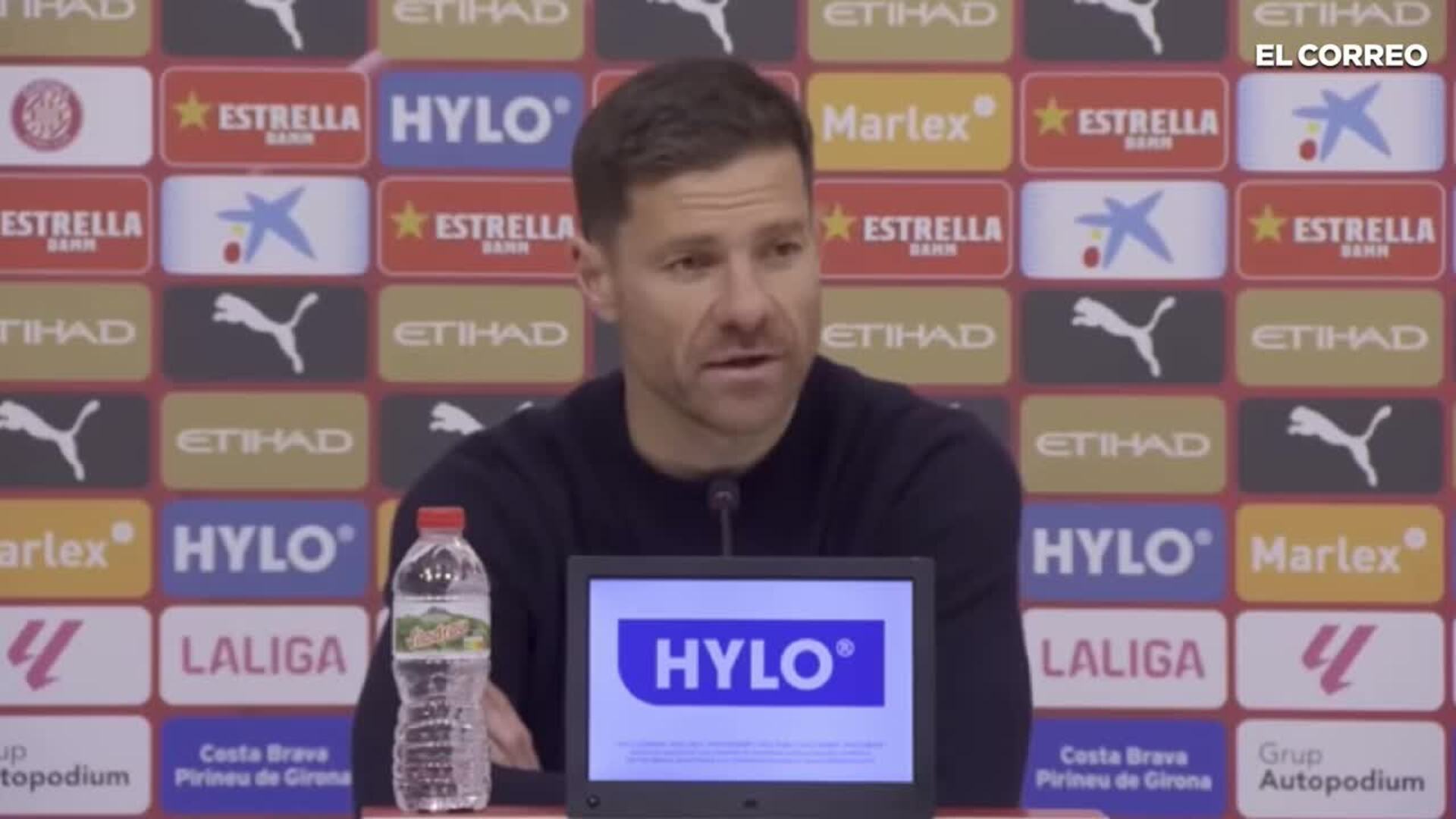 El lapsus de Xabi Alonso: dice que su próximo partido es en 'Bilbado'