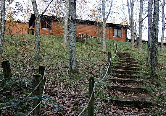 Exterior del centro Iturriotz Azpi, en Aia.