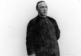 Bitor Garitaonandia, nacido en 1876 en la plaza de Zaldua