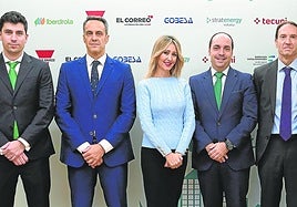 Mikel Pedrosa, José Luis Fierro, Leyre Blasco, Mikel Amundarain, José Ignacio Hormaeche y Jacobo Llerena Iglesias
