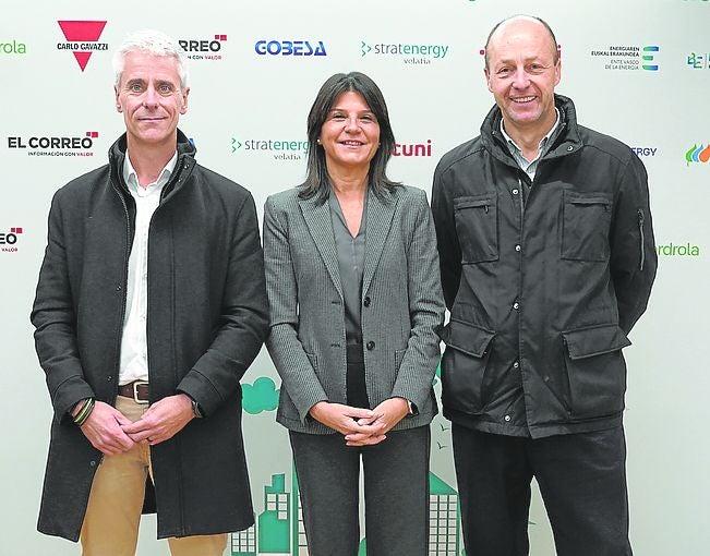 Urtzi Vergara, Amaia Ruiz y Juan José Iglesias.