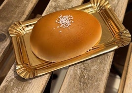 El turrón de bollo de mantequilla, el dulce que causa sensación en Bilbao