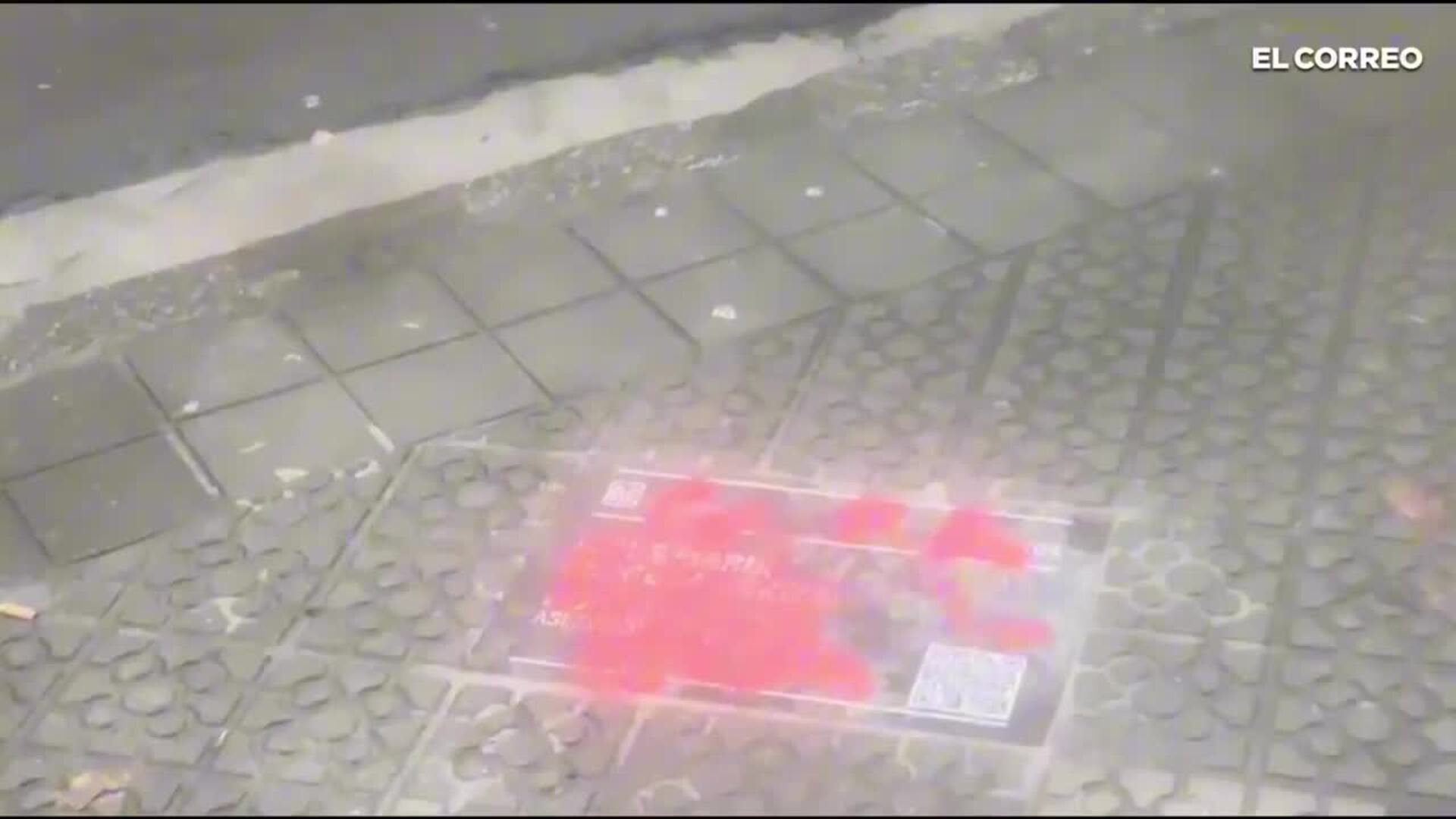 Vandalizan las nuevas placas en memoria de los asesinados por ETA en Durango