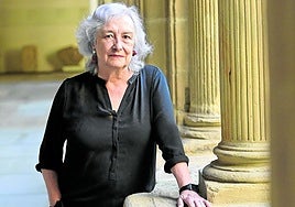 Arantxa Urretabizkaia, elkarrizketa batean.