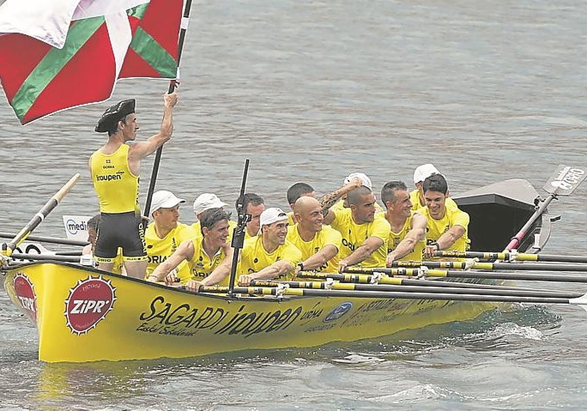 Orio conquistó el Autonómico de traineras 23 años después en Bermeo.